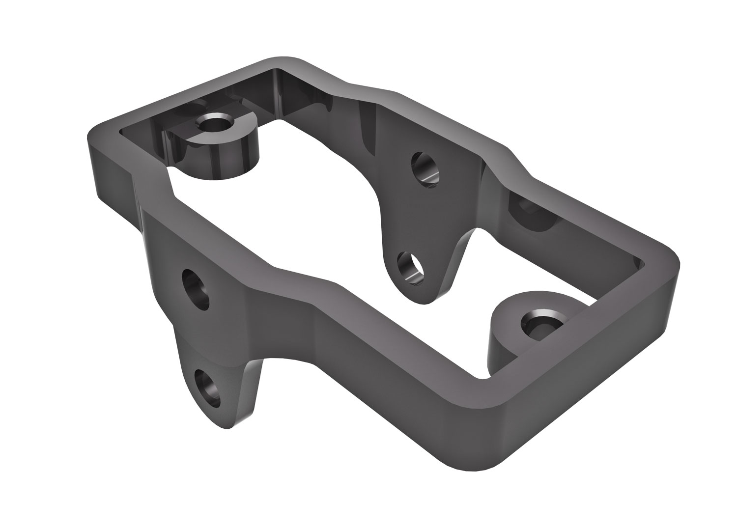 Dark-Titanium Aluminum Servo Mount