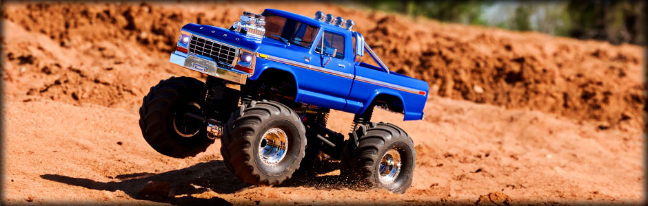 TRX-4MT Ford F-150 Monster Truck Blue