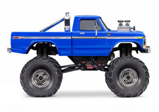 1/18 TRX-4MT Ford F-150 Monster Truck (#98044-1) Side View (Blue)