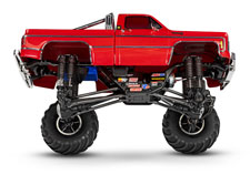 1/18 TRX-4MT Monster Truck – Under-Chassis Tilted Detail View