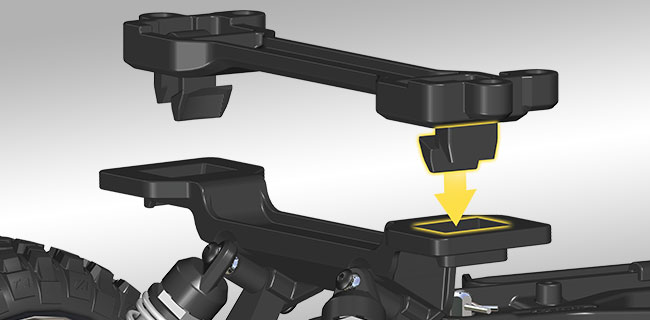 Clipless Body Mounting