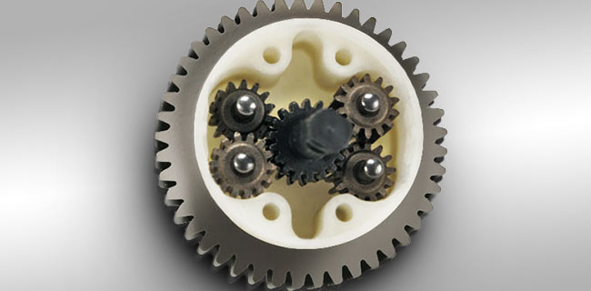 Steel-Composite Planetary Gear Differential