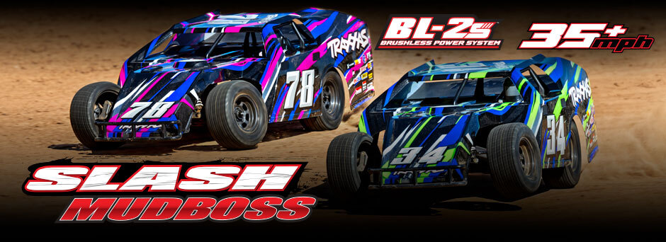 NEW: Slash Mudboss Modified Dirt Oval Racer