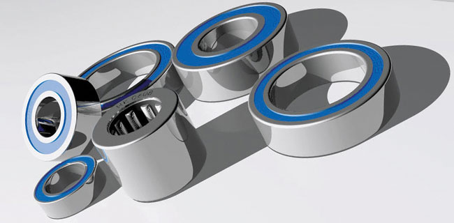 Rubber-Sealed Ball Bearings