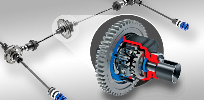 Torque-Biasing Center Drive